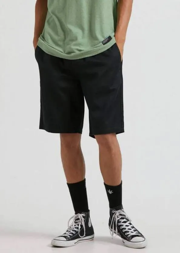 Afends Dendy Hemp Shorts Black M211360