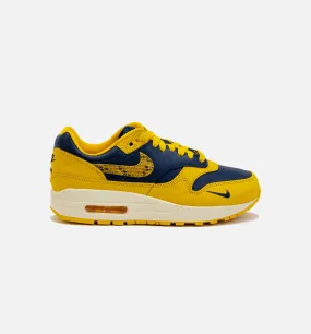 Air Max 1 CO.JP Michigan Womens Lifestyle Shoe - Blue/Yellow