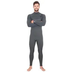 Alder Luxe FX 5/4mm Mens Chest Zip Wetsuit - Black