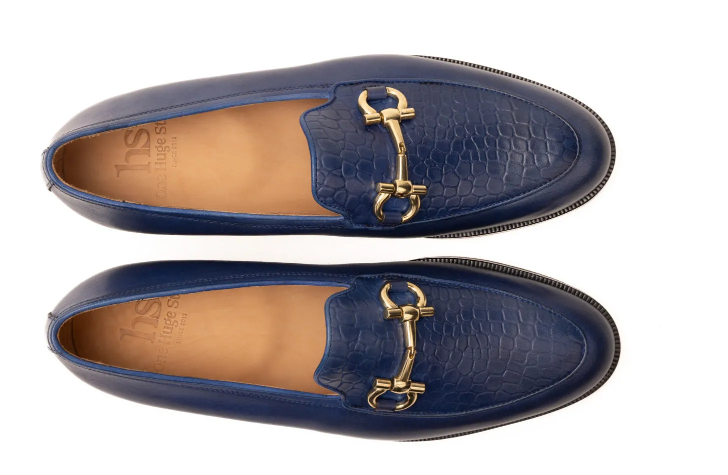 Apron Loafer with Horsebit Trim