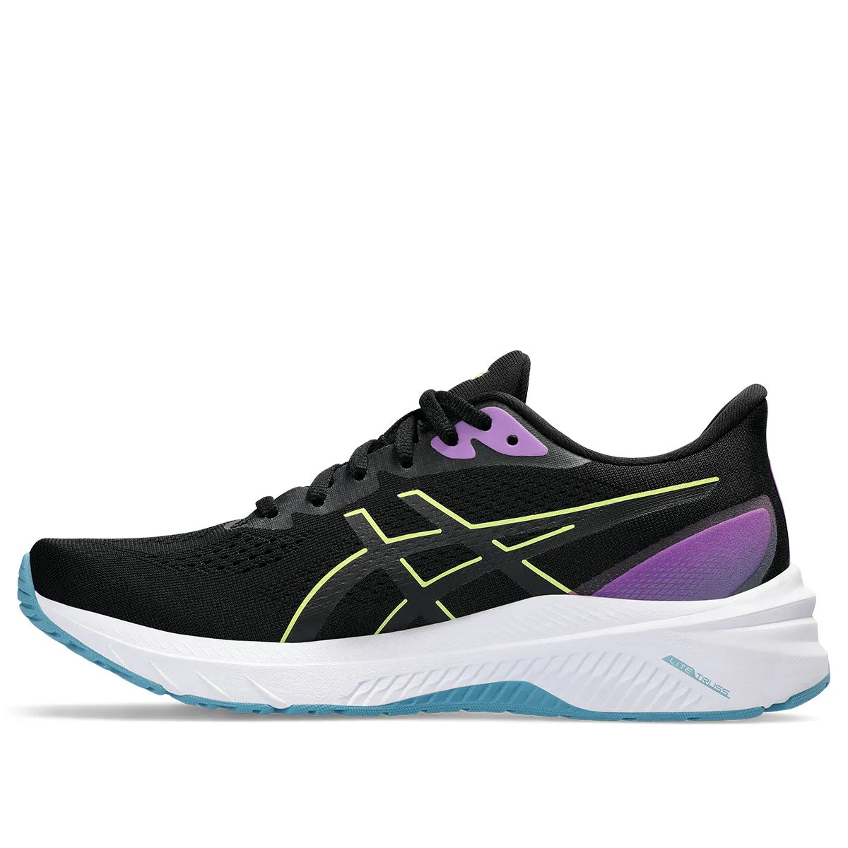 Asics GT 1000 12 Women Black Glow Yellow   