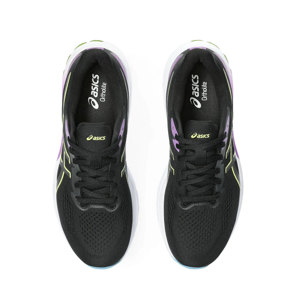 Asics GT 1000 12 Women Black Glow Yellow   