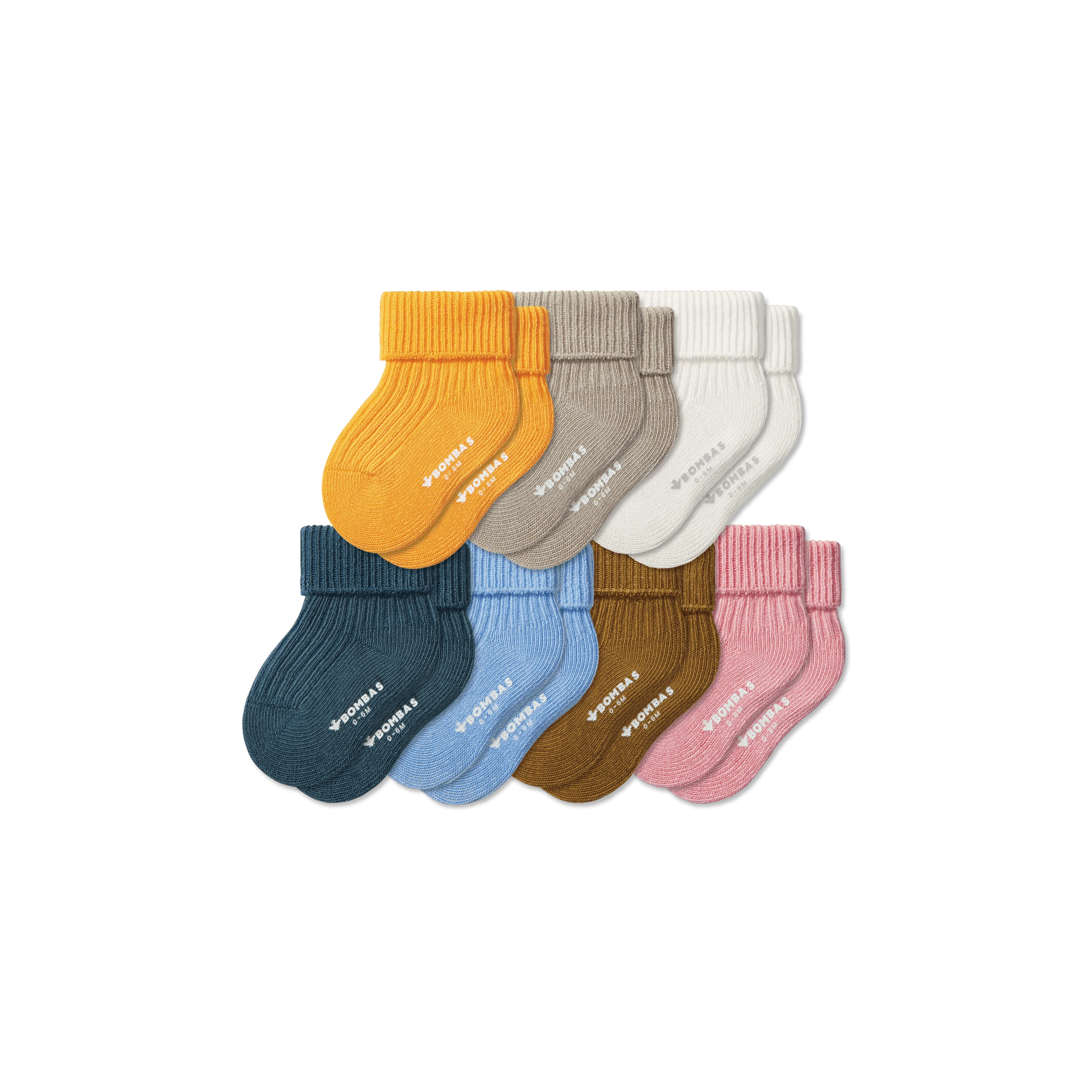 Baby Week of Bombas Sock 7-Pack (0-6 Months)