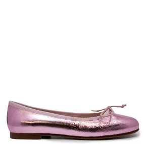 Beberlis Lilac Metallic Ballet Flat