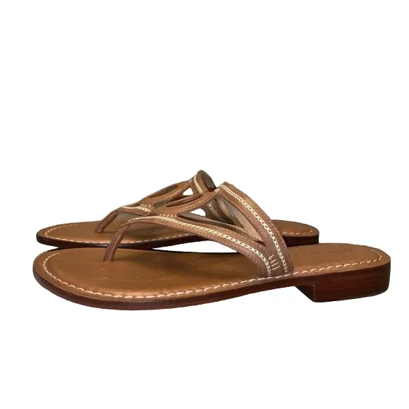 Bernardo Tania Brown Leather Women's Sandals