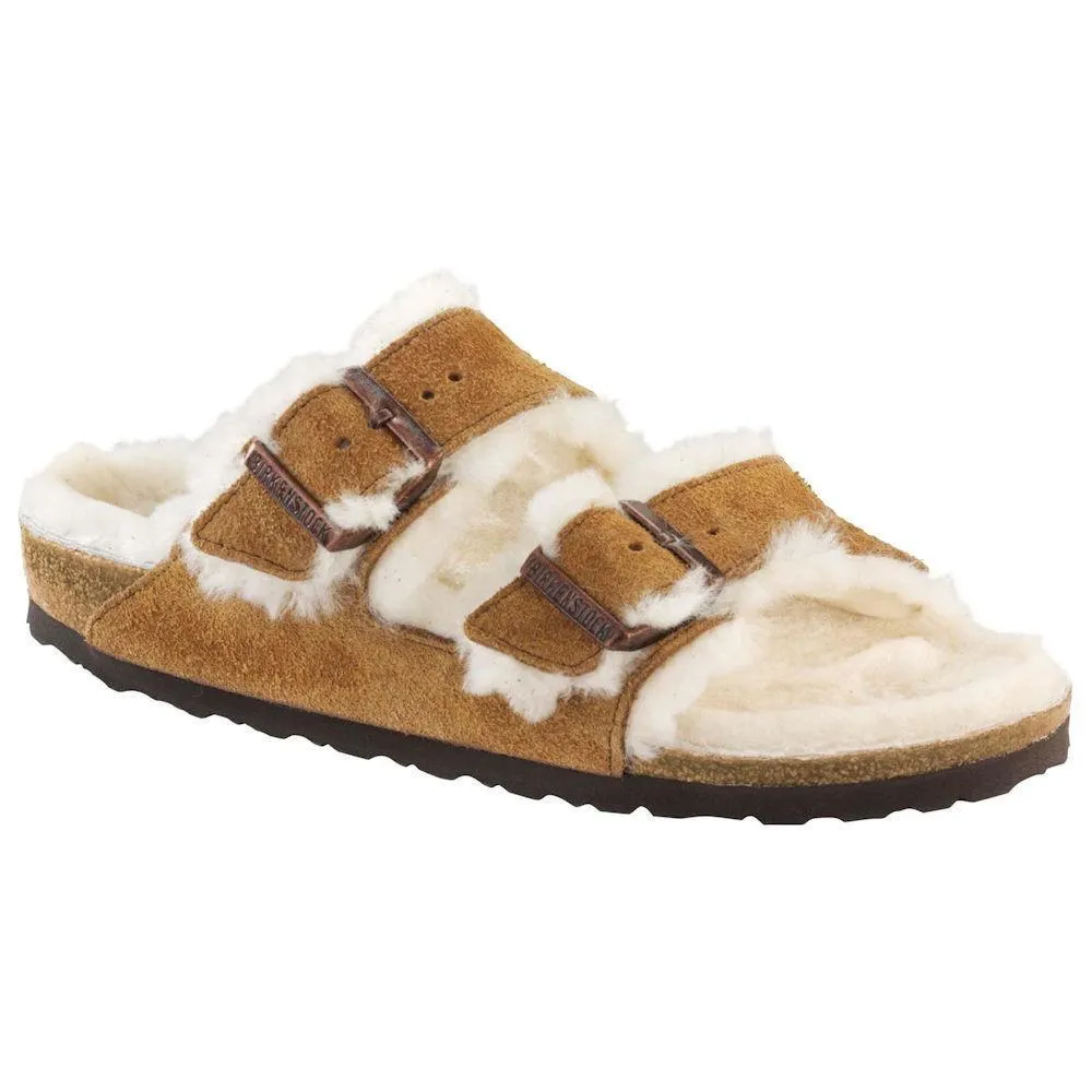 Birkenstock Women's Arizona Shearling Mink