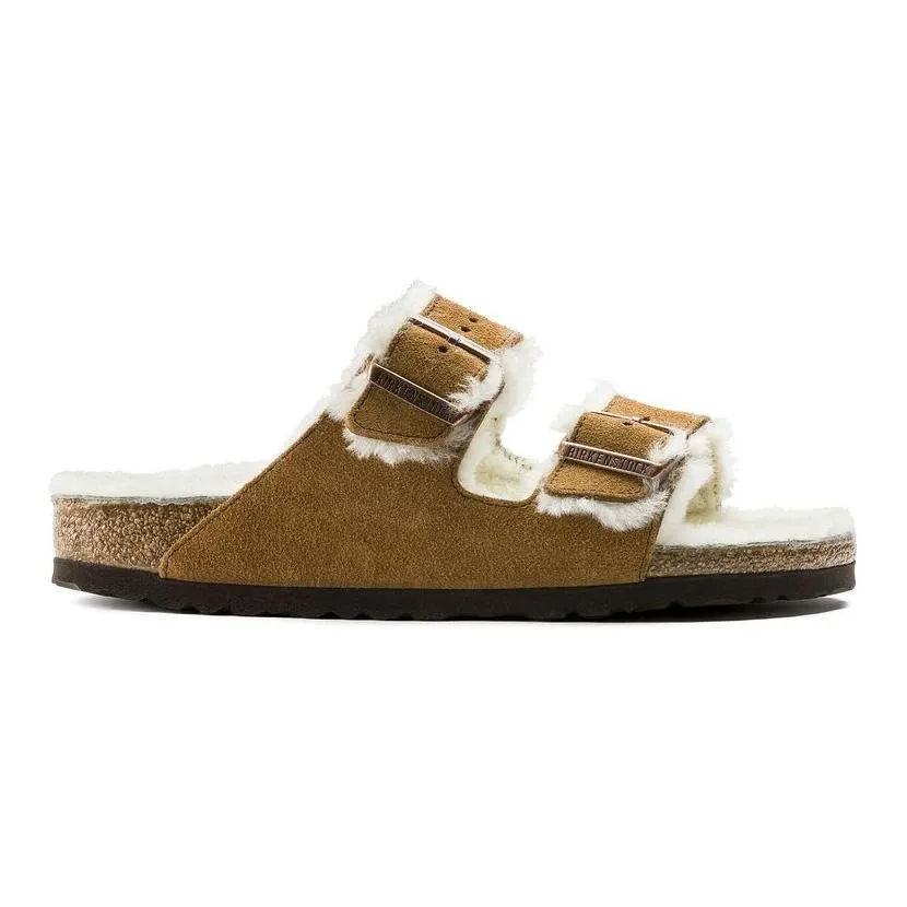 Birkenstock Women's Arizona Shearling Mink