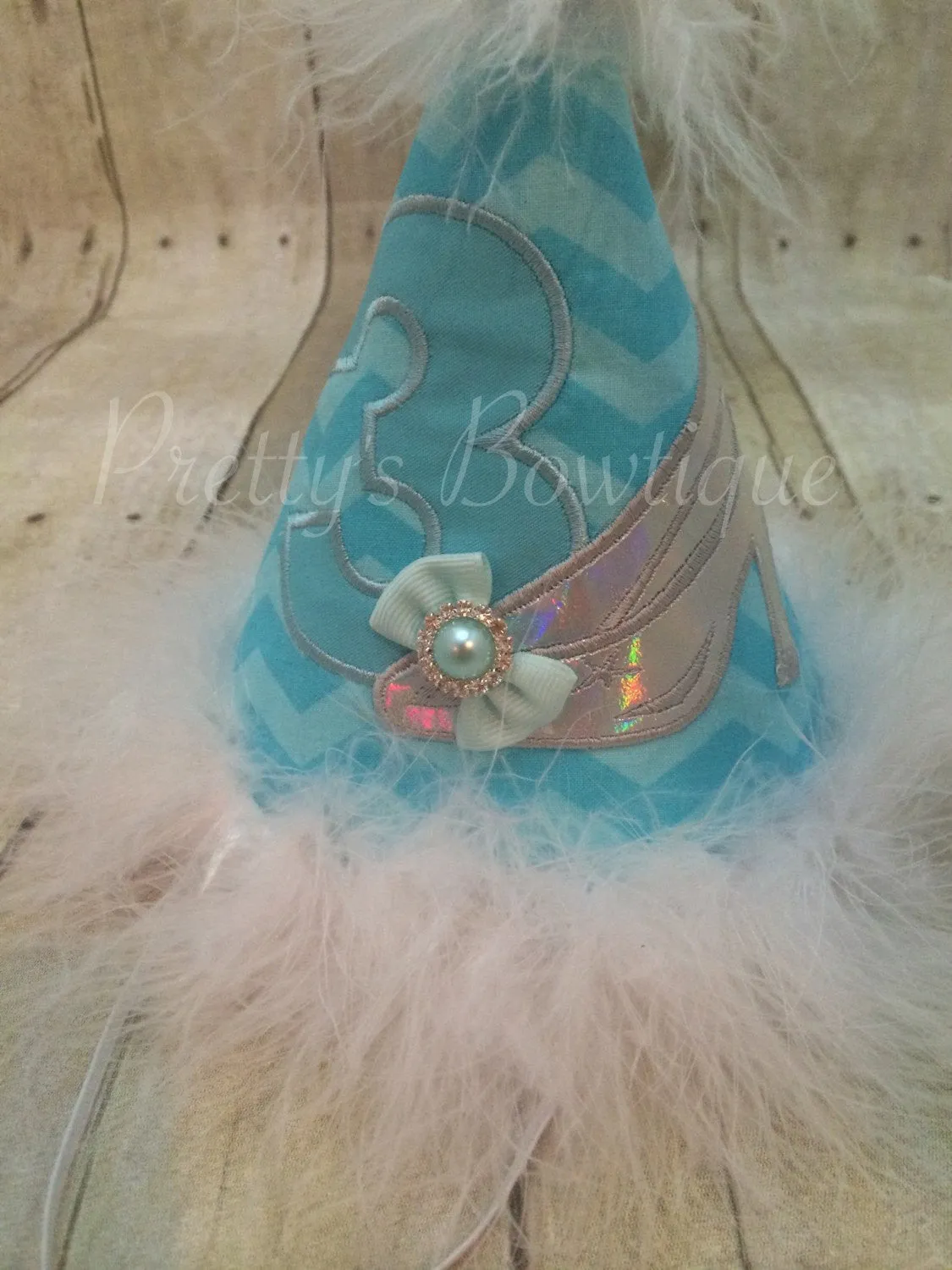 Birthday Party Hat glass slipper Party Hat