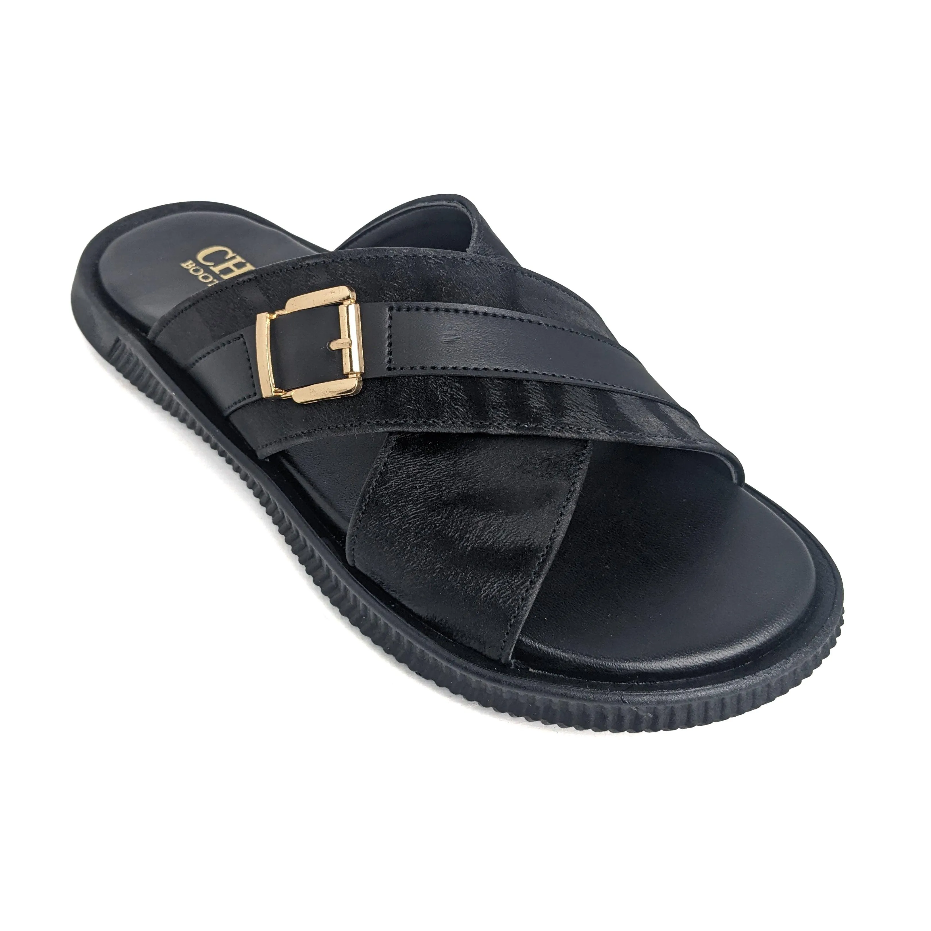 Black Casual Slipper