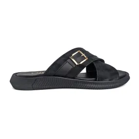 Black Casual Slipper