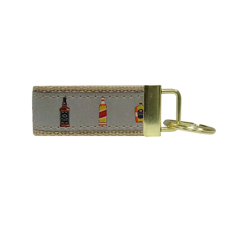 Bourbon Ribbon Key Fob