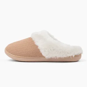 Brookstone Classic Comfort Memory Foam Slippers - Women's