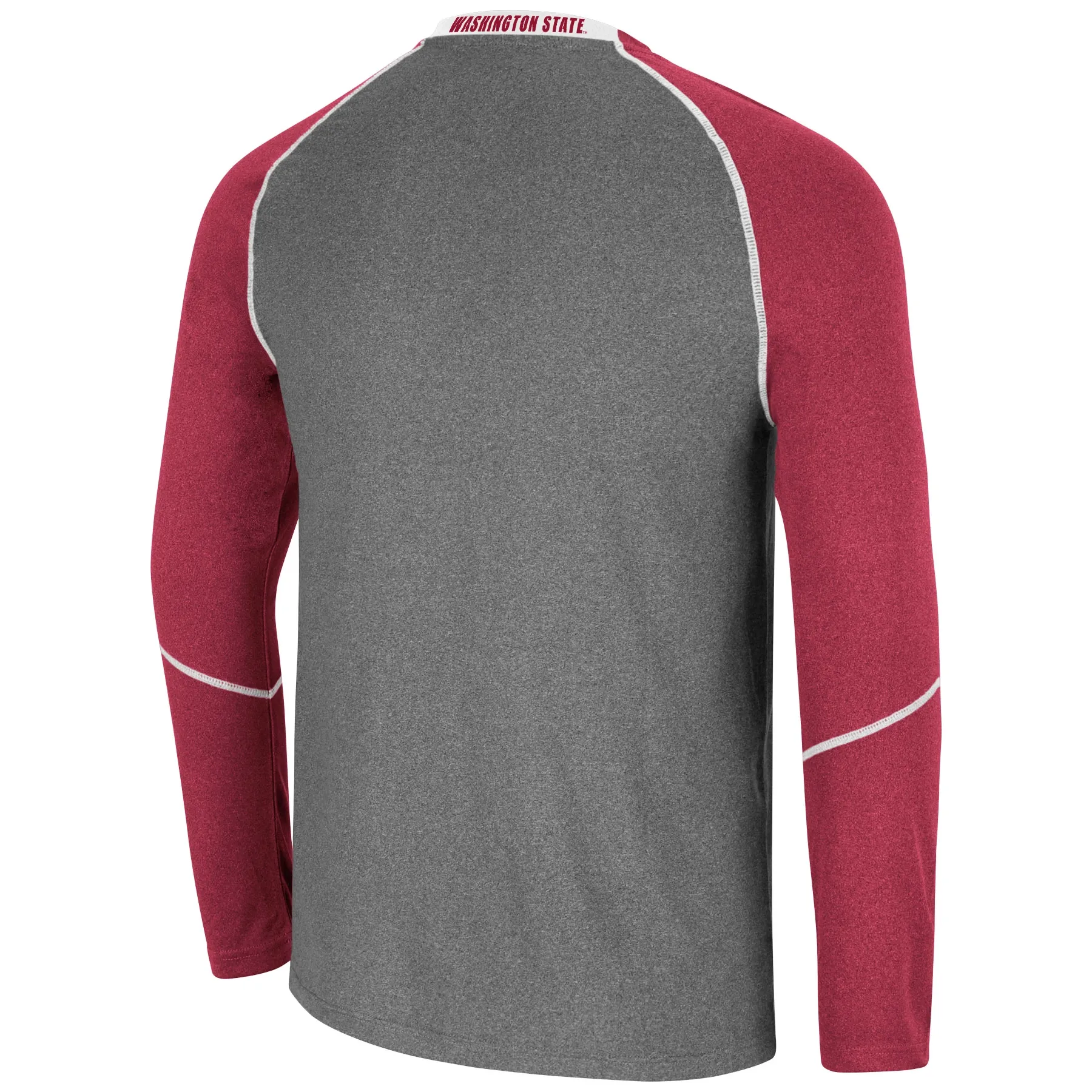 Colosseum Mens Washington State Long Sleeve Polyester Tee