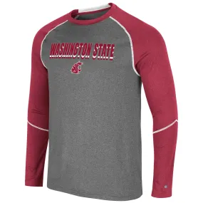 Colosseum Mens Washington State Long Sleeve Polyester Tee