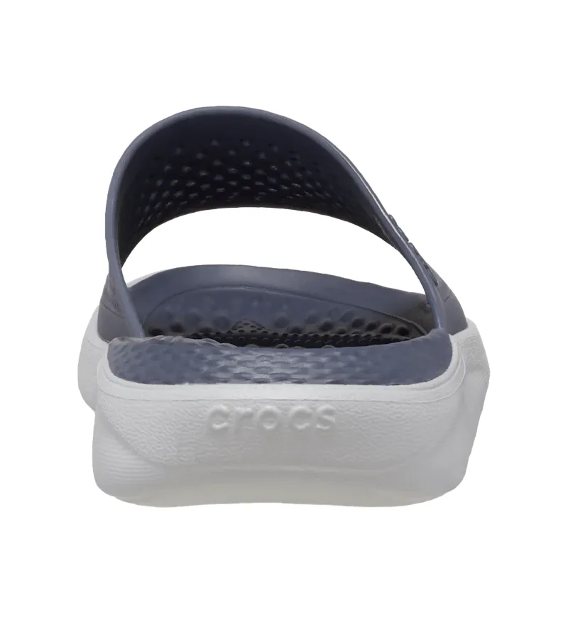 Crocs adult slipper LiteRide Slide 205183-4EA storm gray blue