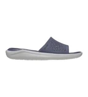 Crocs adult slipper LiteRide Slide 205183-4EA storm gray blue