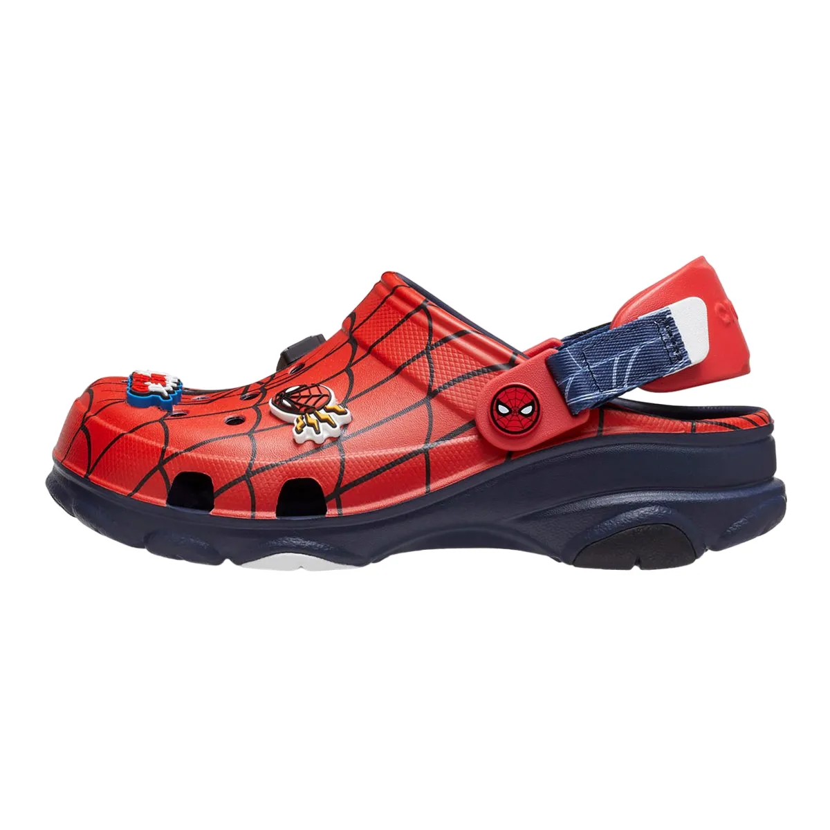 Crocs boys' sabot slipper Team Spider Man All-Terrain Clog 208786-410 red-blue