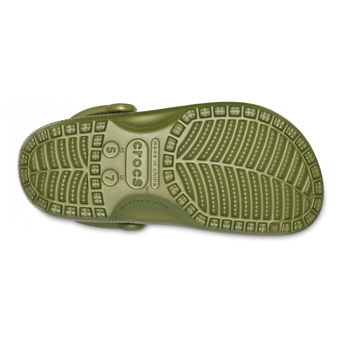 Crocs men's sabot slipper Classic 10001 309 military green