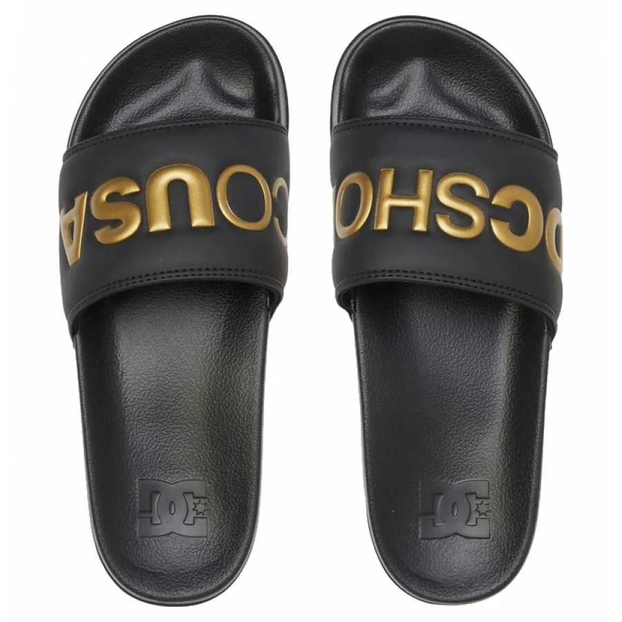 DC - SLIDE SE - BLACK / GOLD