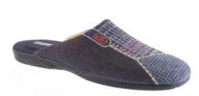 DeValverde Men’s Slip On Navy Slipper DVV3081