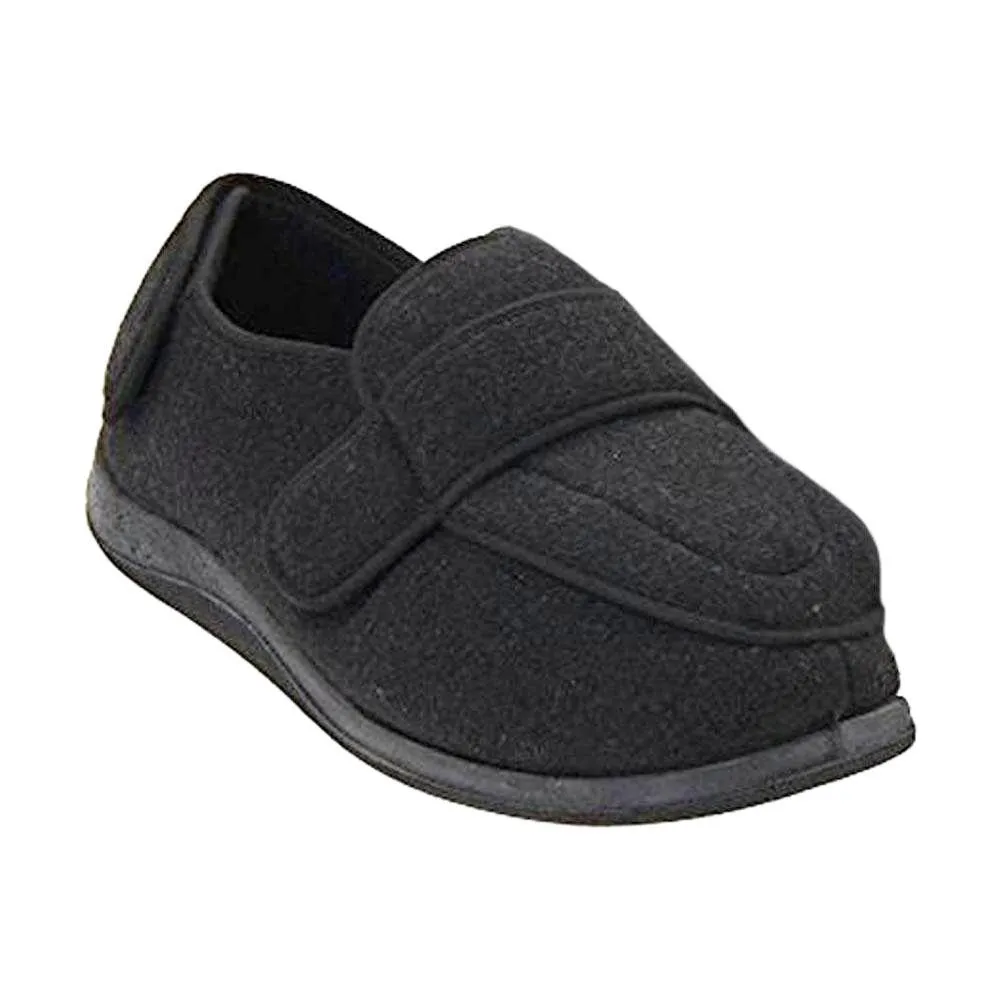 Foamtreads Physician Extra Wide Slipper Black (Women's)