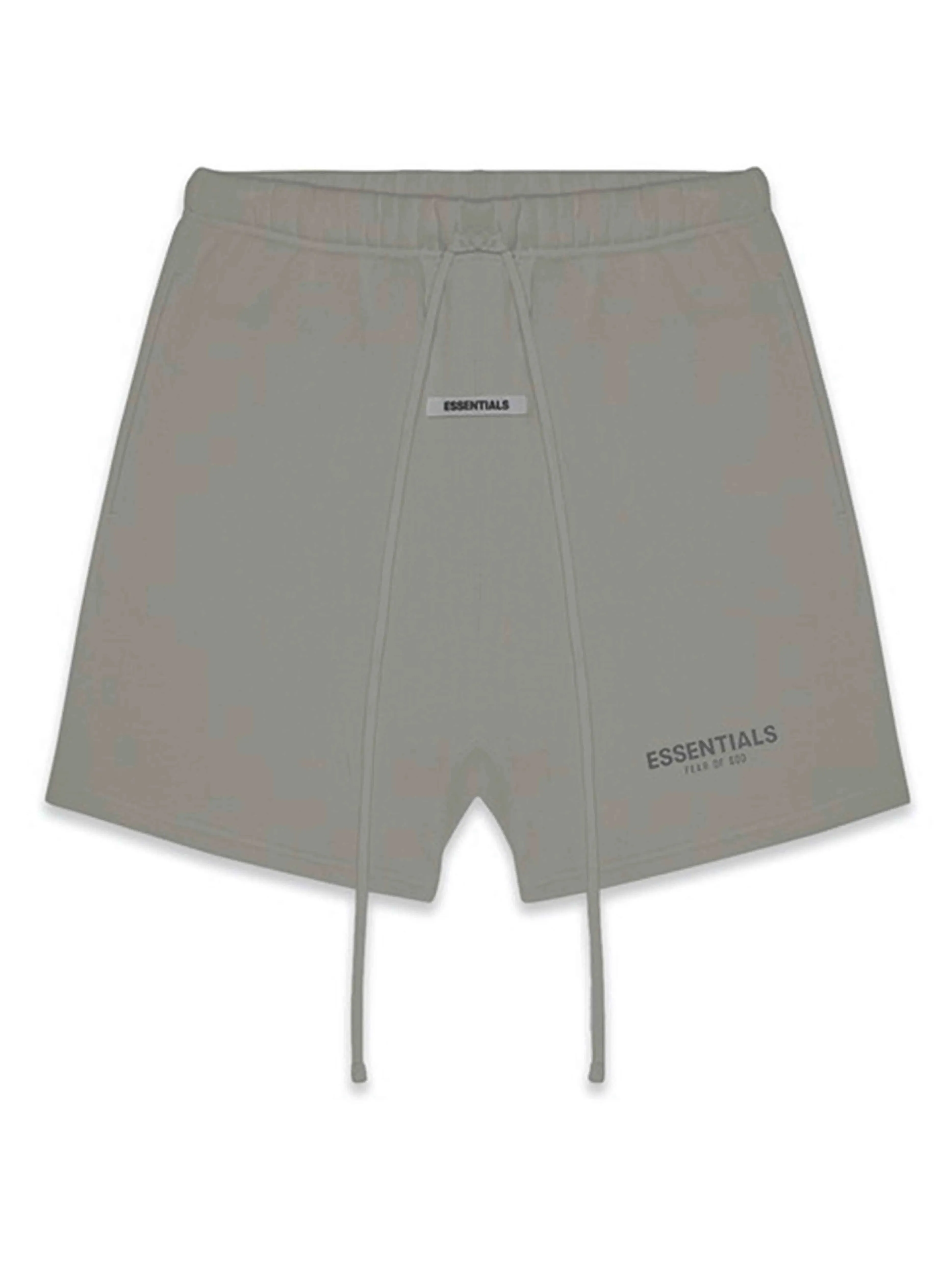 FOG Essentials Reflective Logo Sweat Shorts Cement