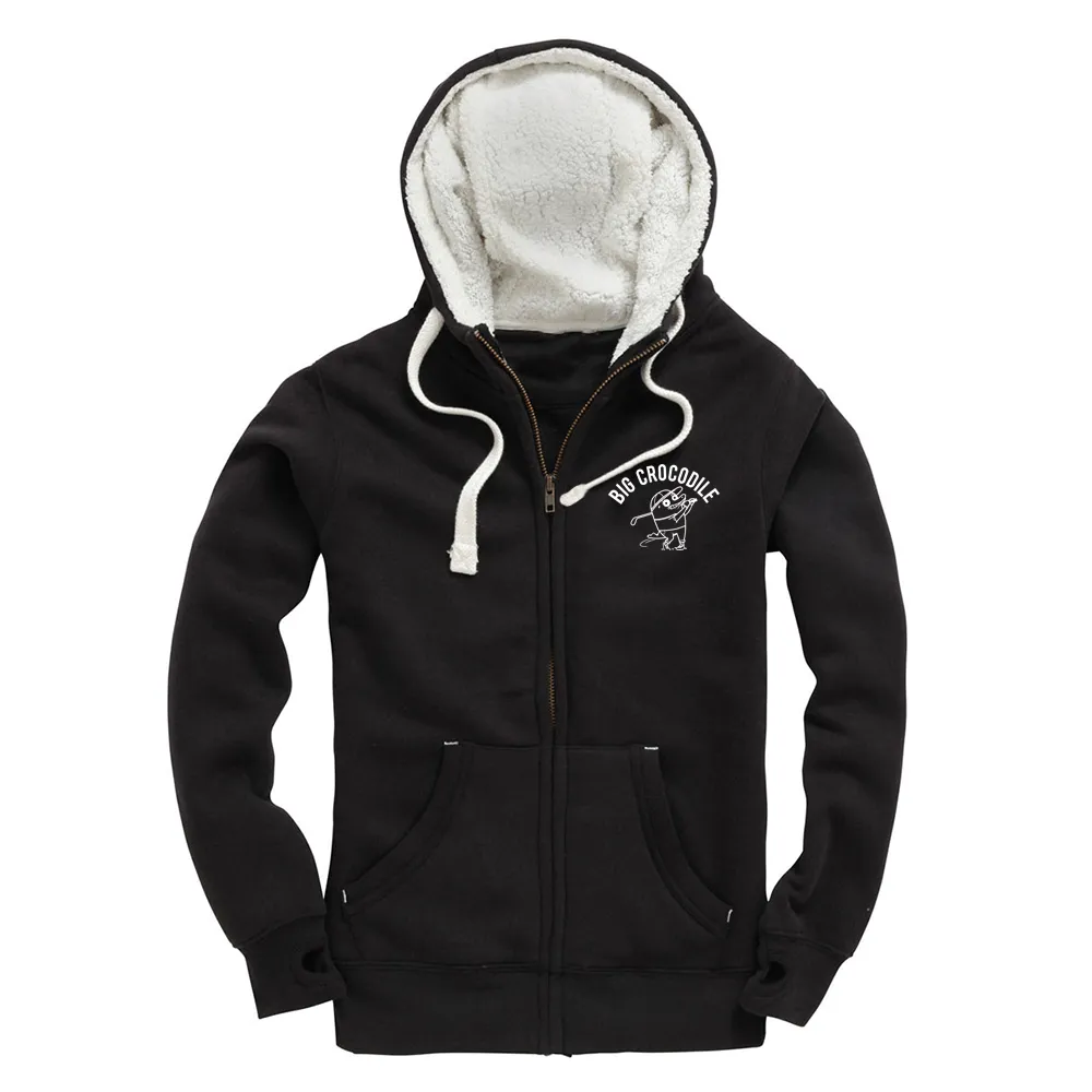 Golfer Fleece Lined Zip Up Hoodie