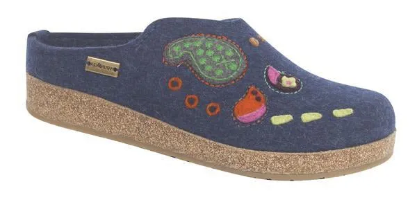 Haflinger Womens Paisley Mule