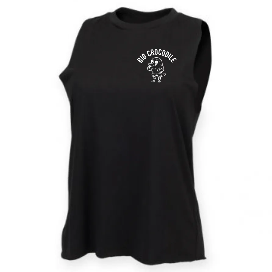 Hench Croc High Neck Muscle Vest