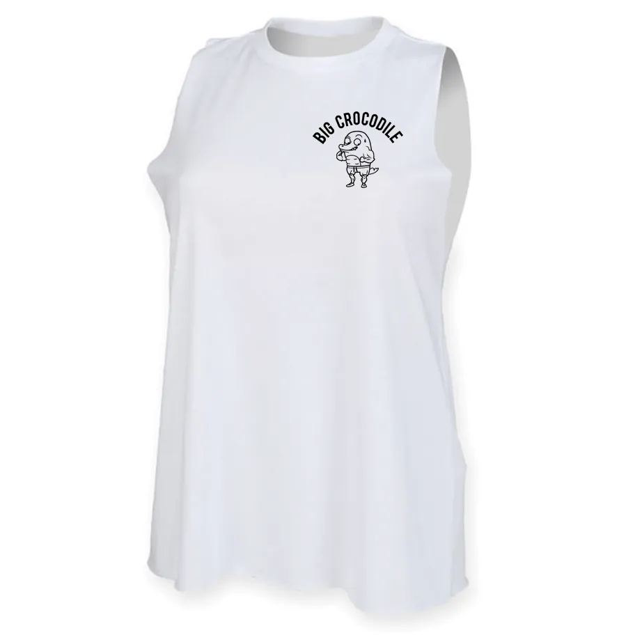 Hench Croc High Neck Muscle Vest