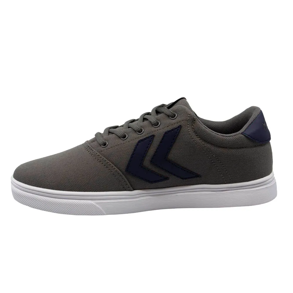 Hummel Essen Mens Grey Trainers