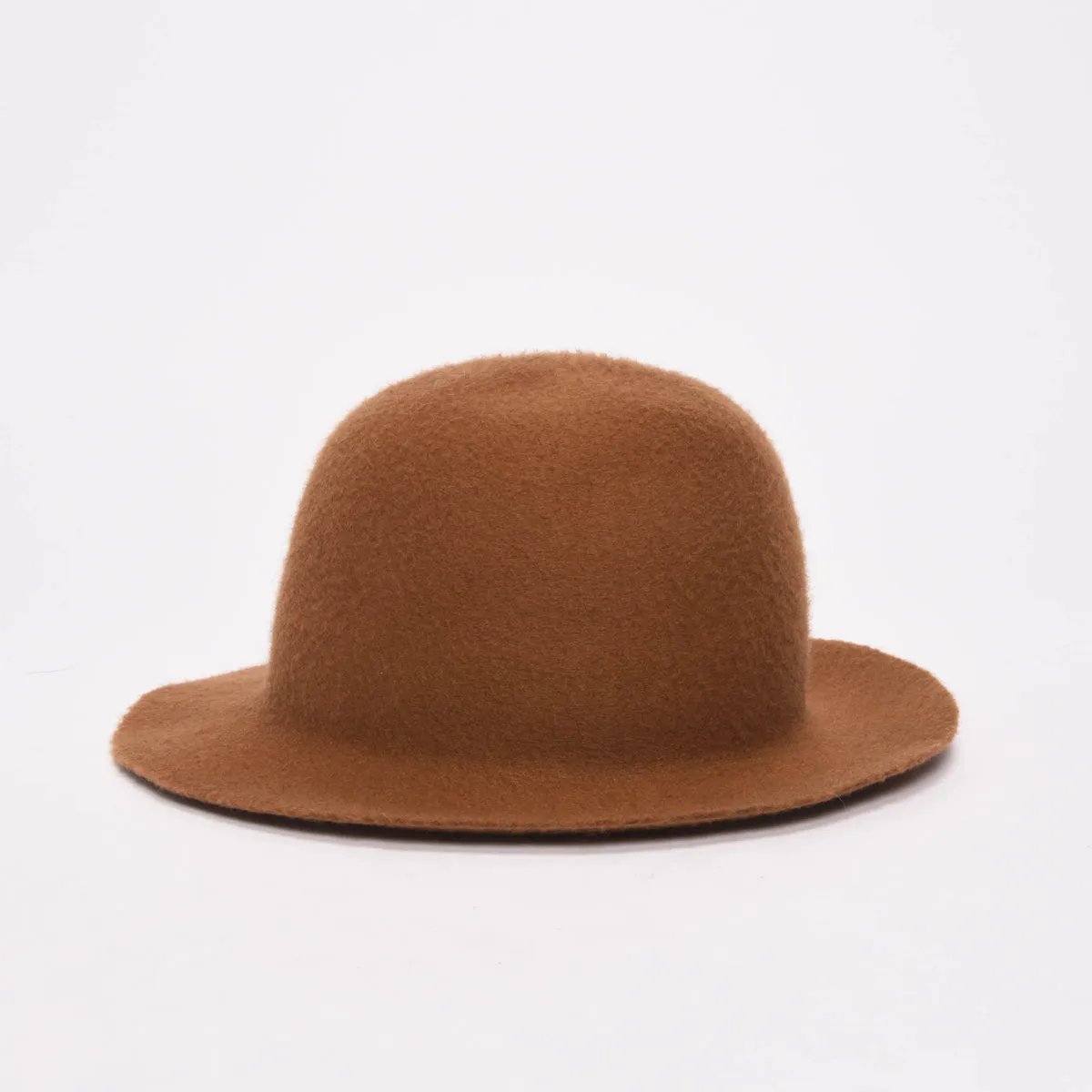 Junya Watanabe Brown Wool Felt Muehlbauer Hat