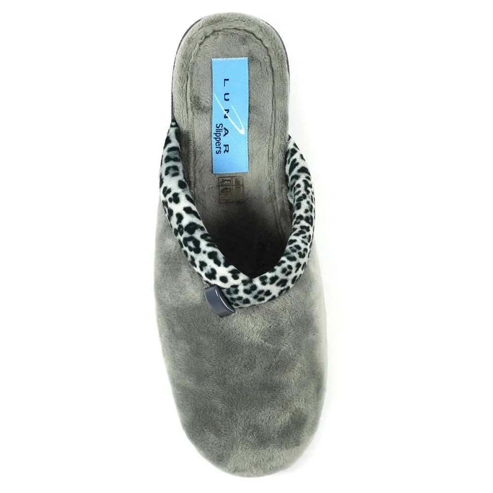 Leopard Michelle Mule