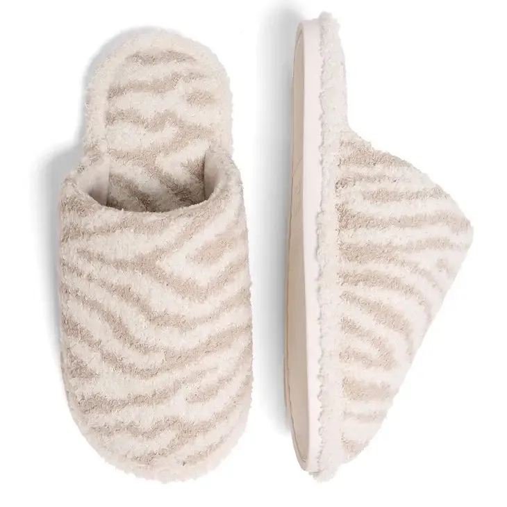 Luxury Zebra Slipper