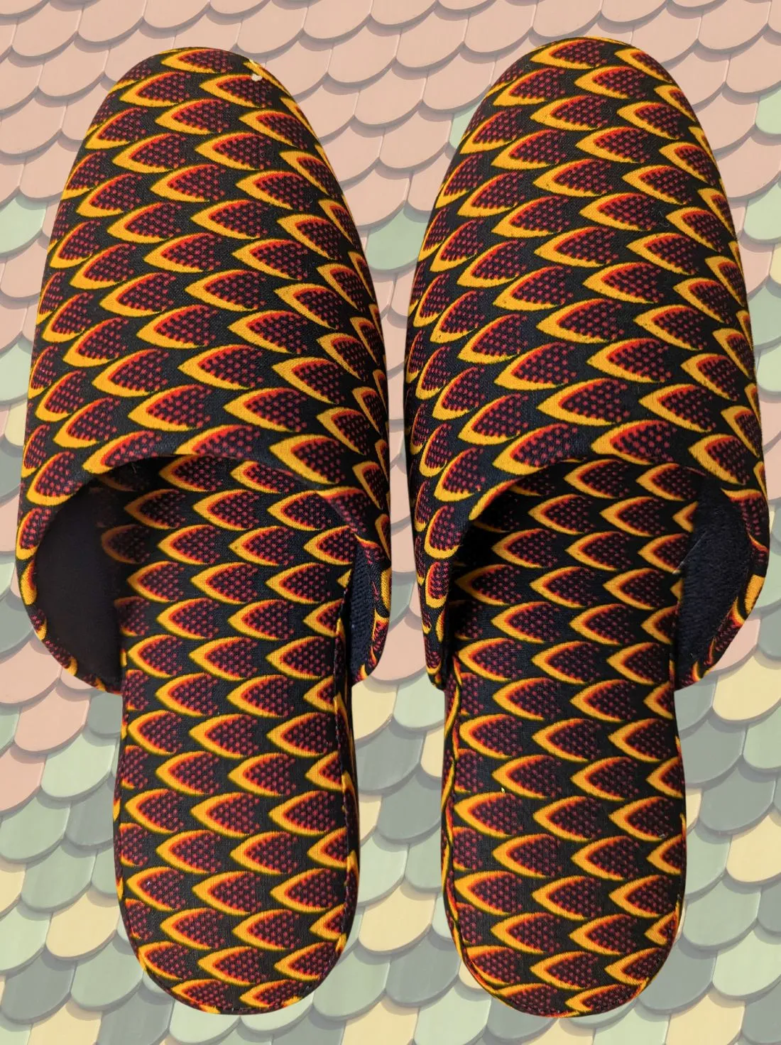 Medium | Print Mix Slippers 2023AW-M01