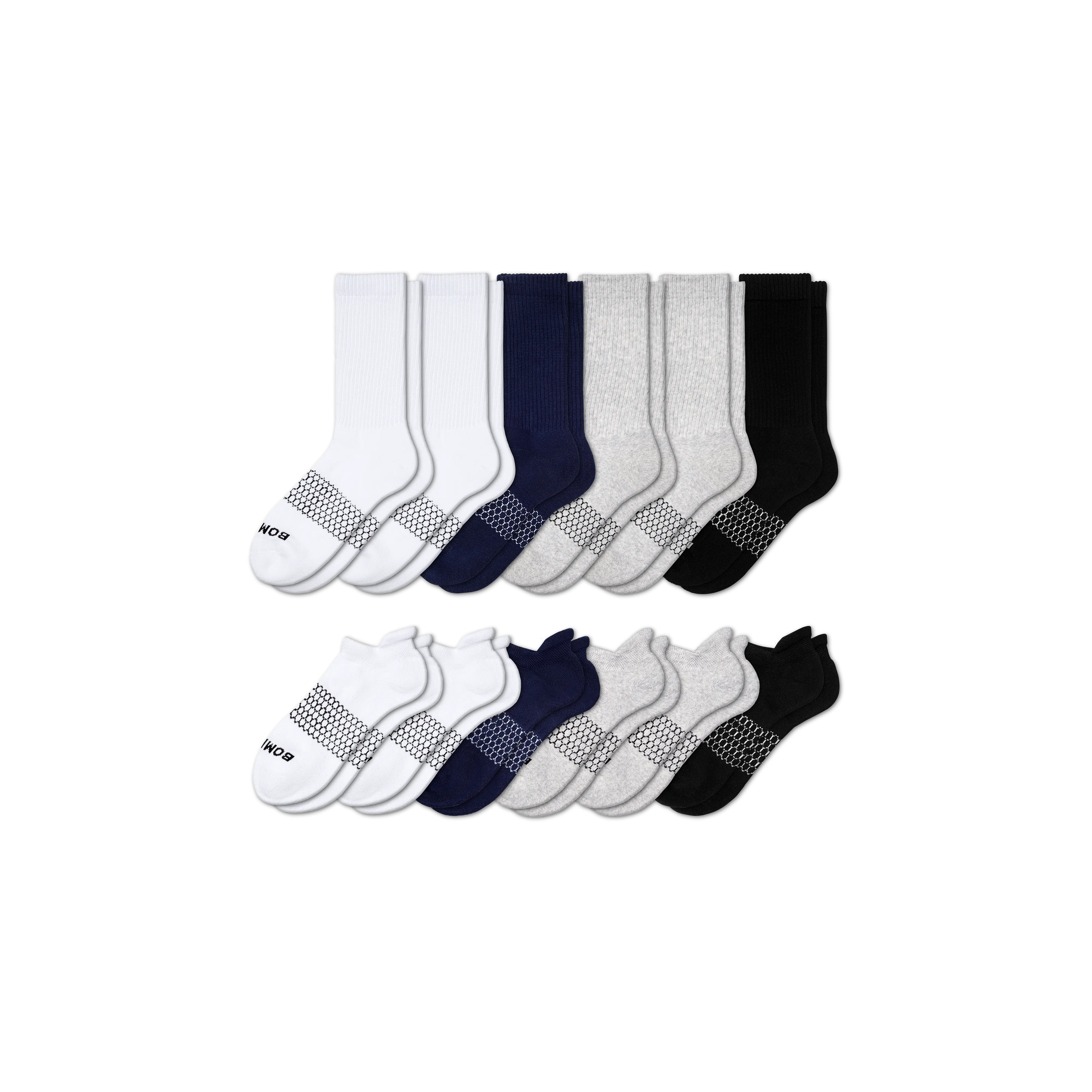 Men's Calf & Ankle Sock 12-Pack