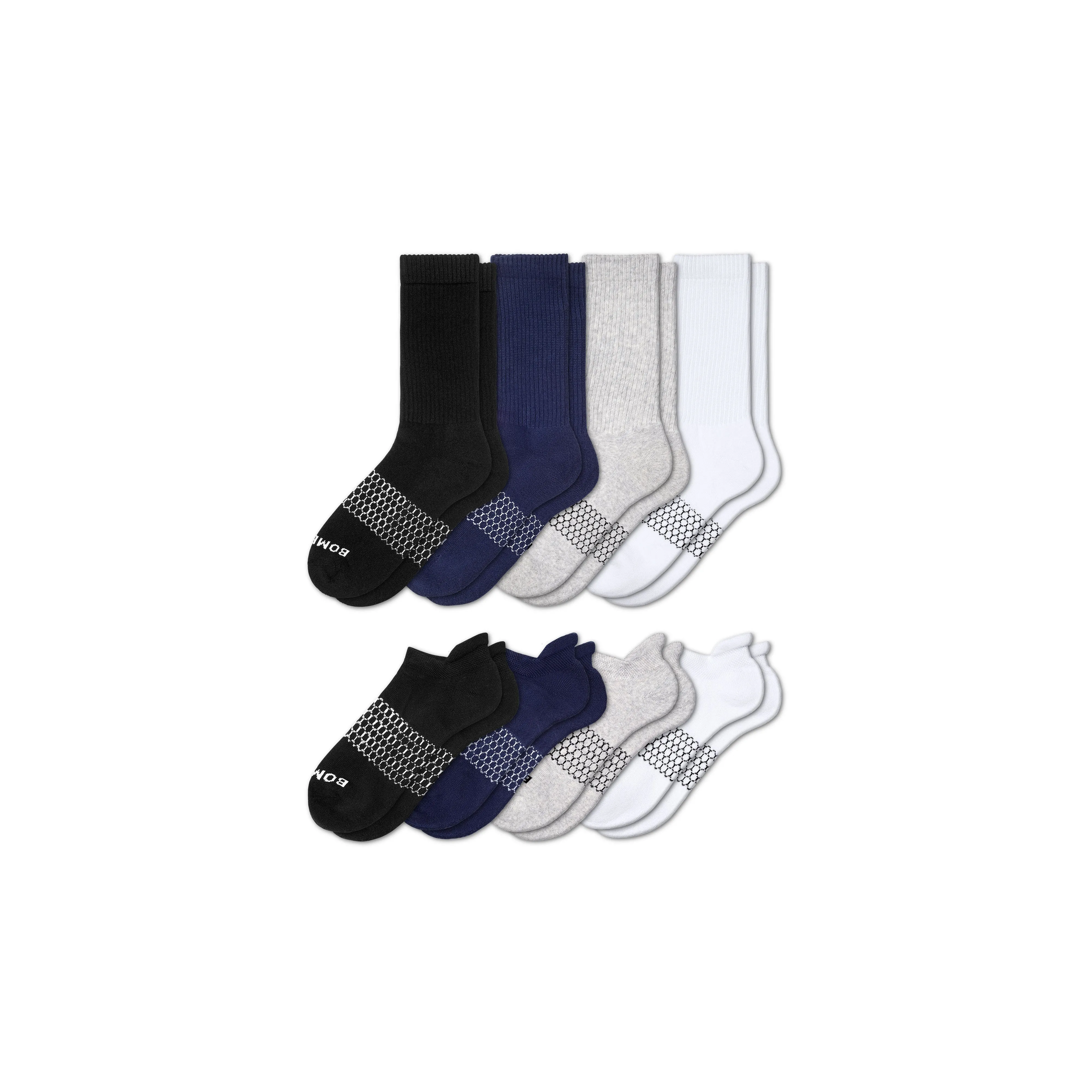 Men's Calf & Ankle Sock 8-Pack