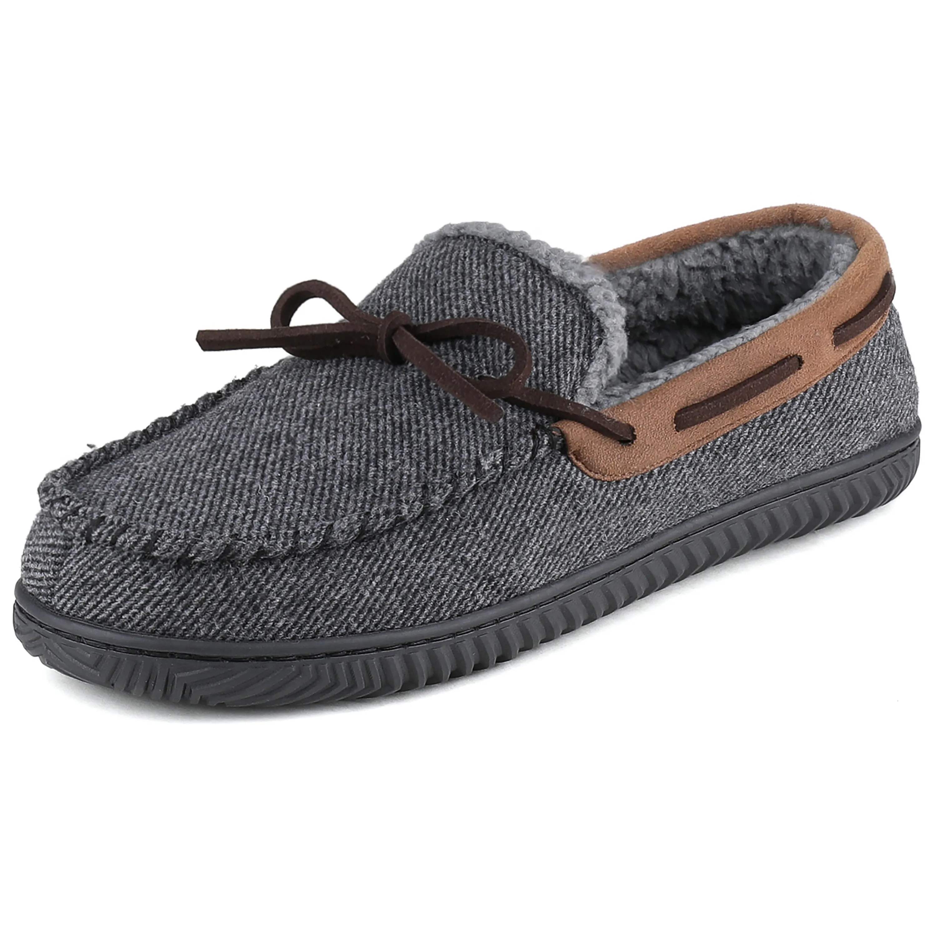 Men's Samuel Sherpa Lined Moccasin Slipper