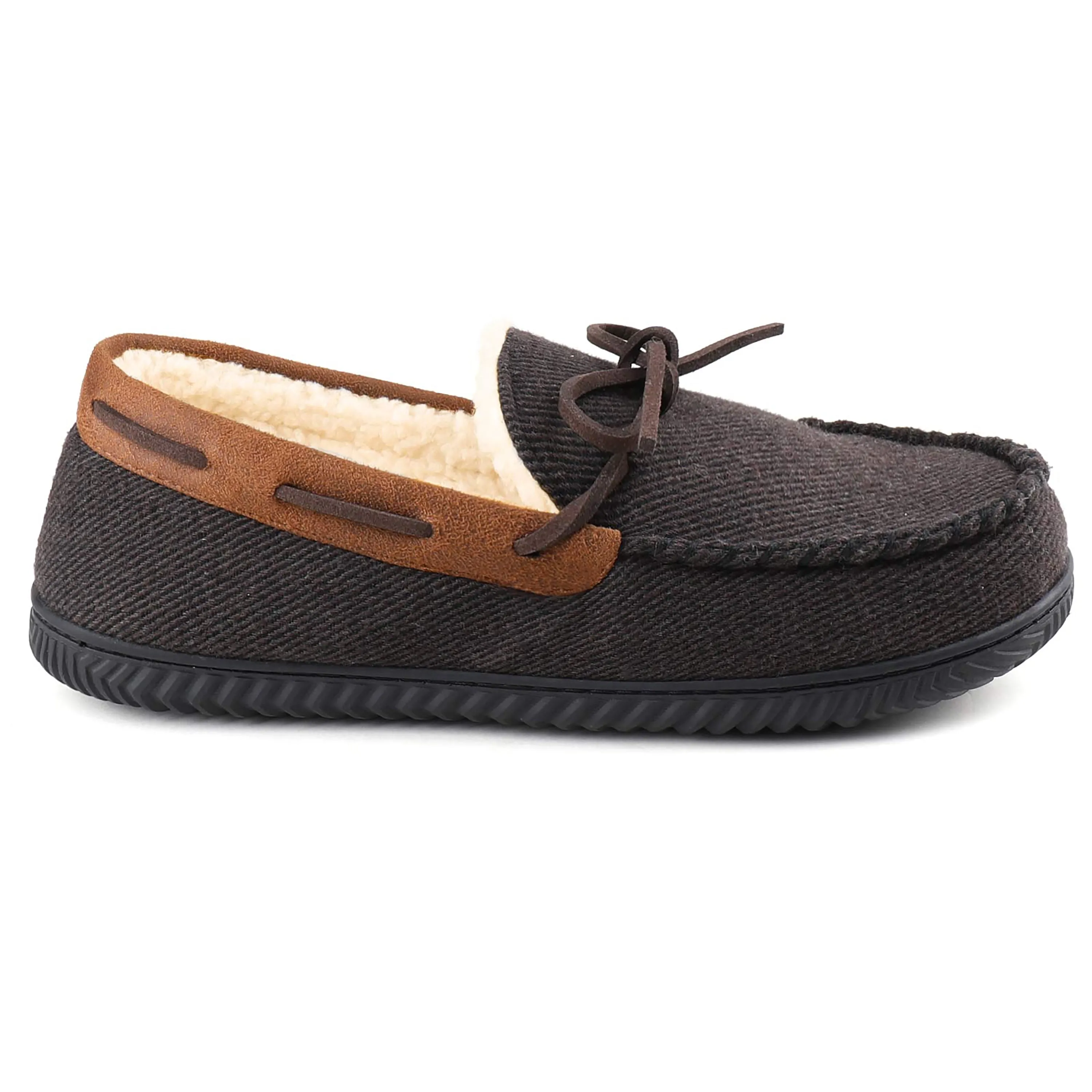 Men's Samuel Sherpa Lined Moccasin Slipper