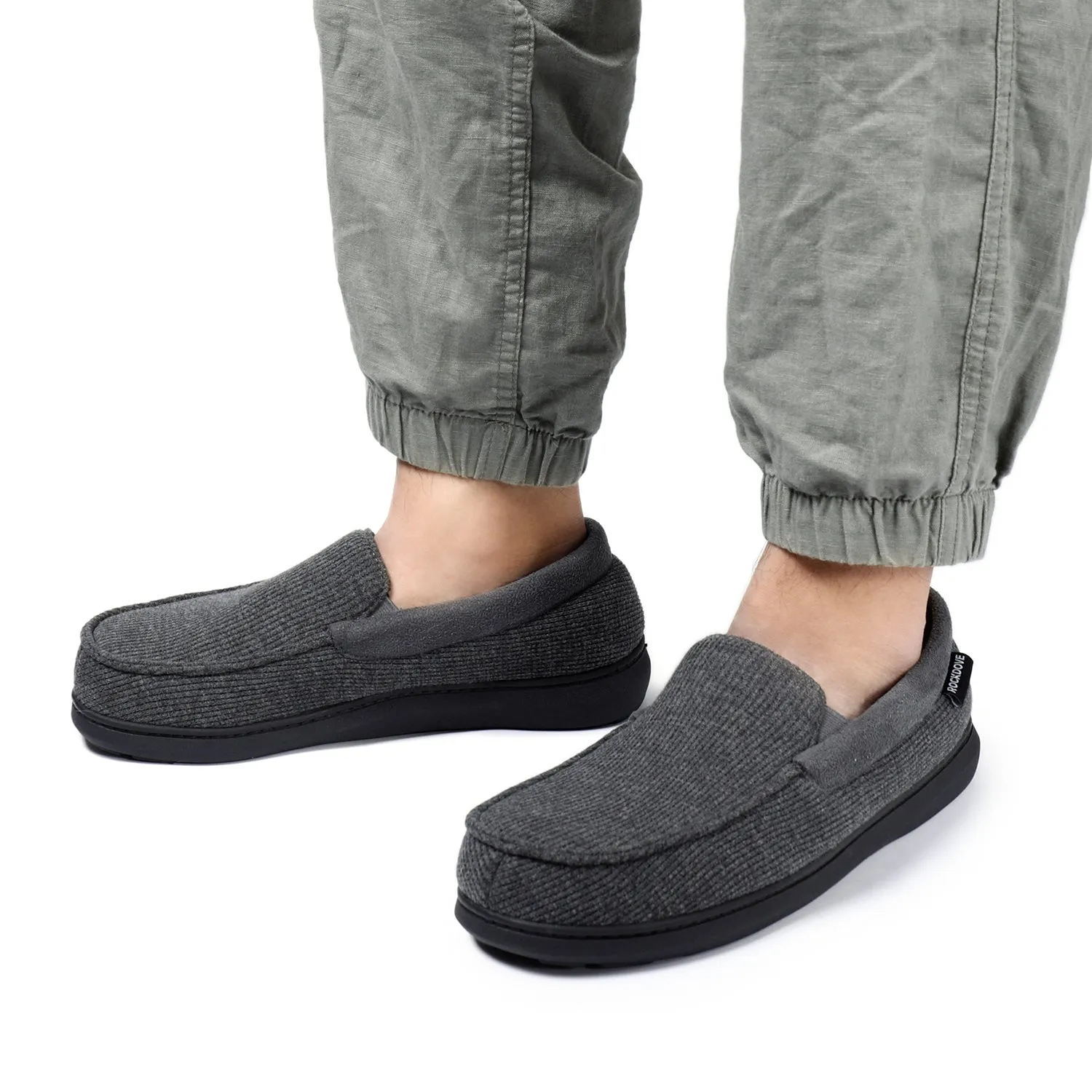 Men's SILVADUR Anti-Odor Moc Slipper with Removable Insole