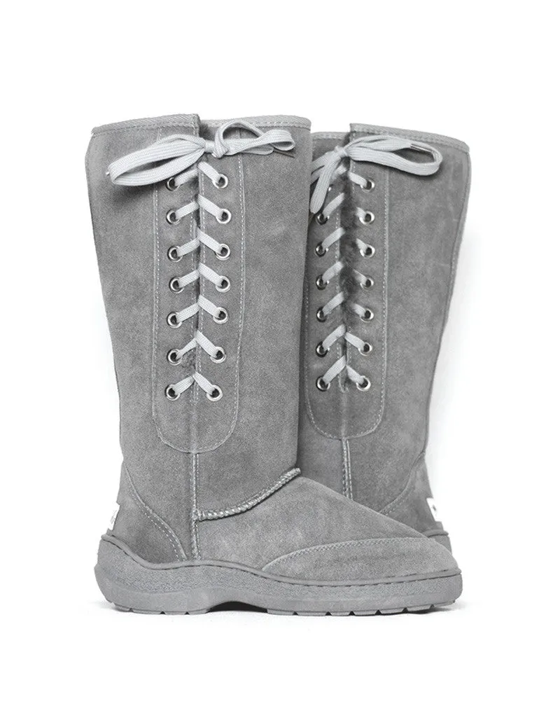 Millers Classic Tall 14" UGG with side laces and stitched sole