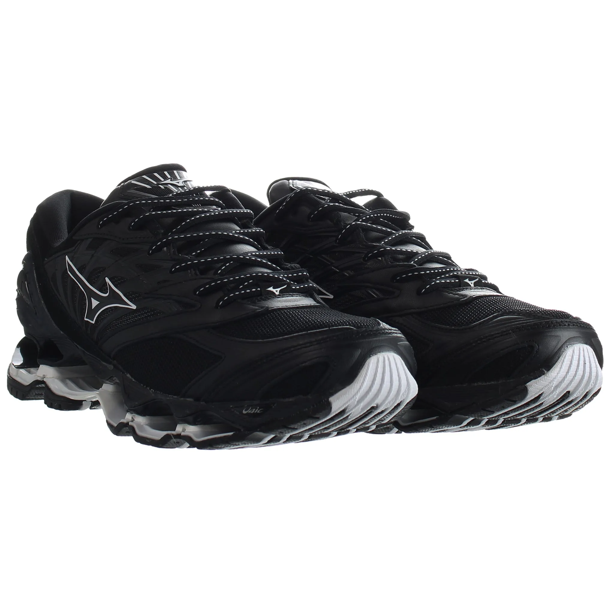 Mizuno Wave Prophecy LS Black Mens Running Trainers