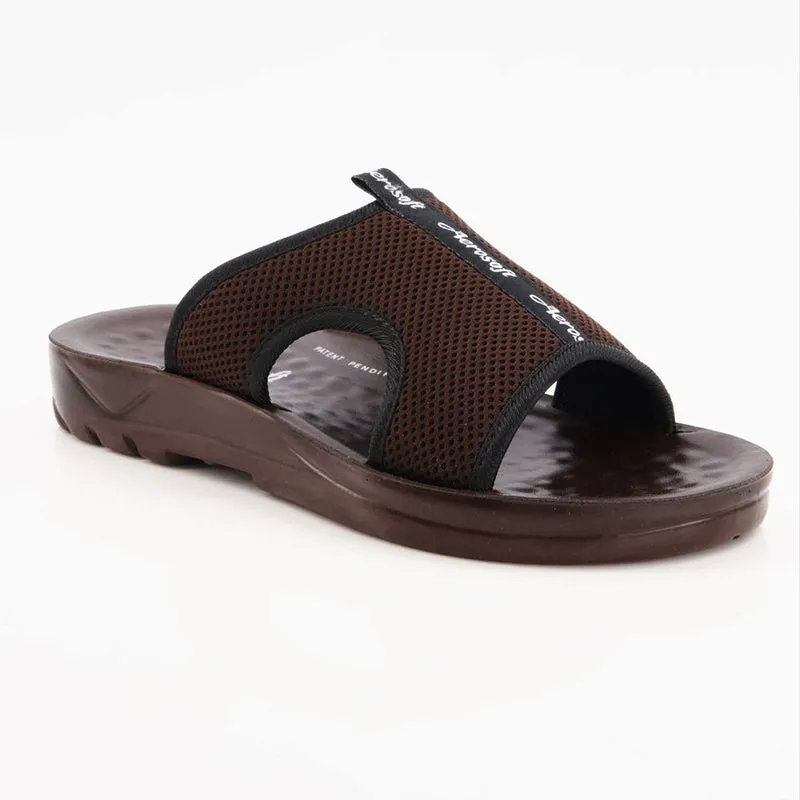 Original Aerosoft Comfort Men Brown Slipper