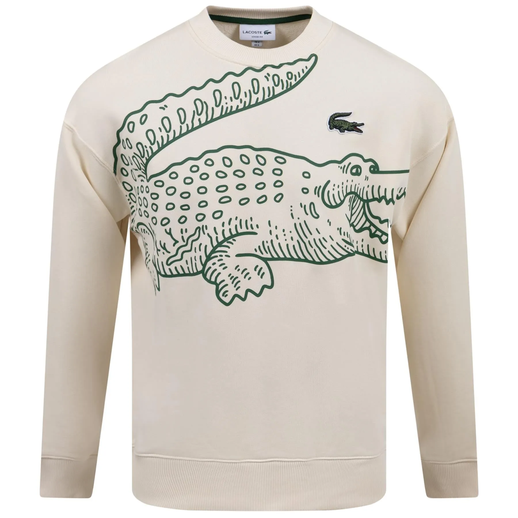 Oversize Print Croc Logo Sweat Lapland - SS23