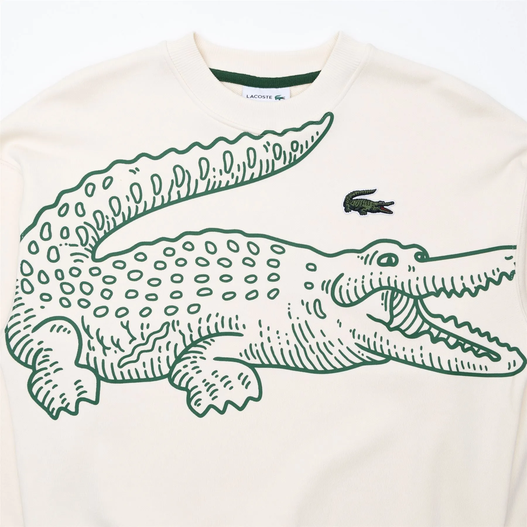 Oversize Print Croc Logo Sweat Lapland - SS23