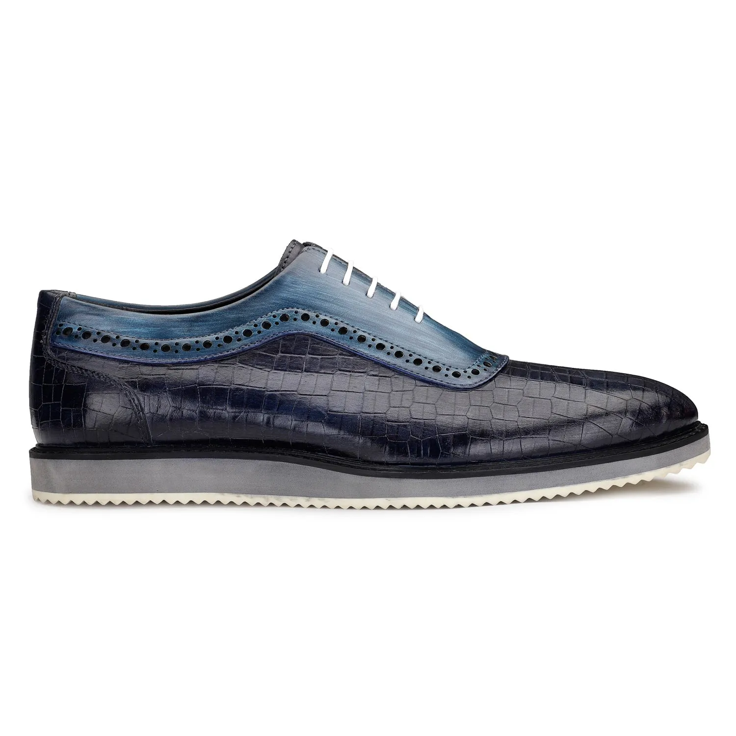 Oxford Sneakers- Croc Navy