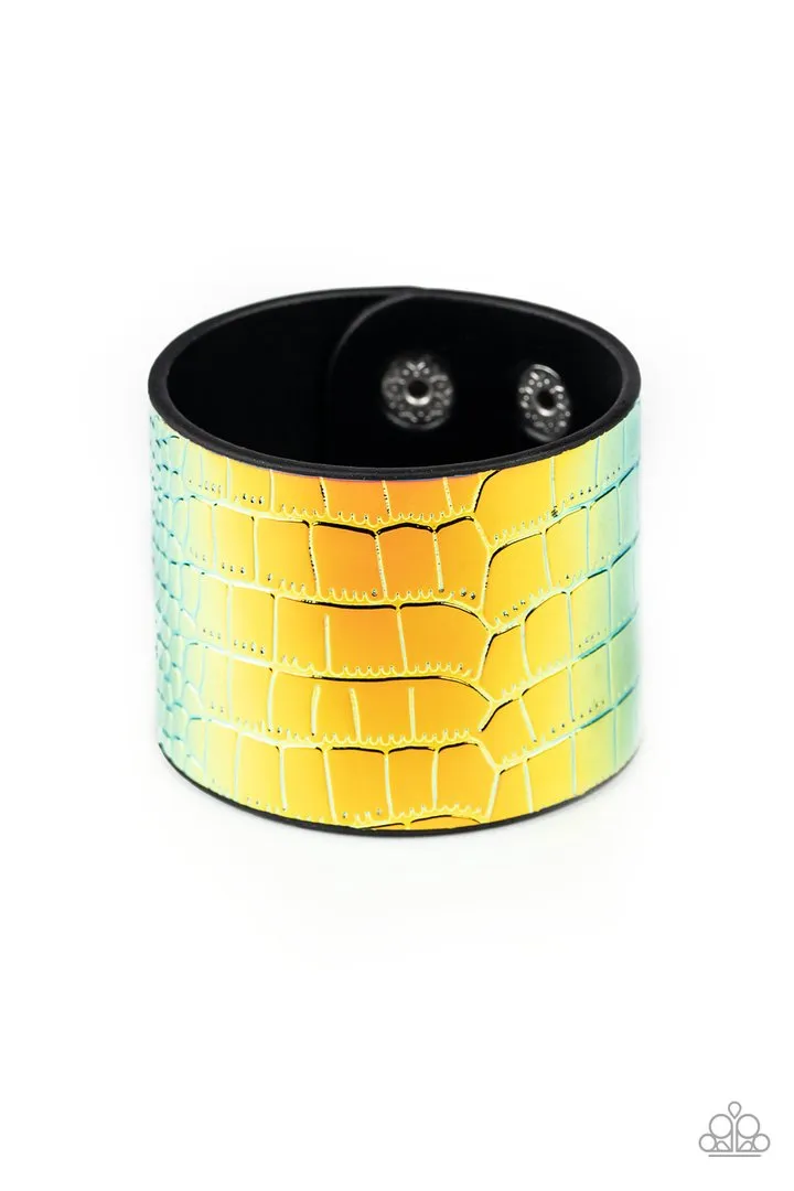 Paparazzi Chroma Croc - Multi Bracelet