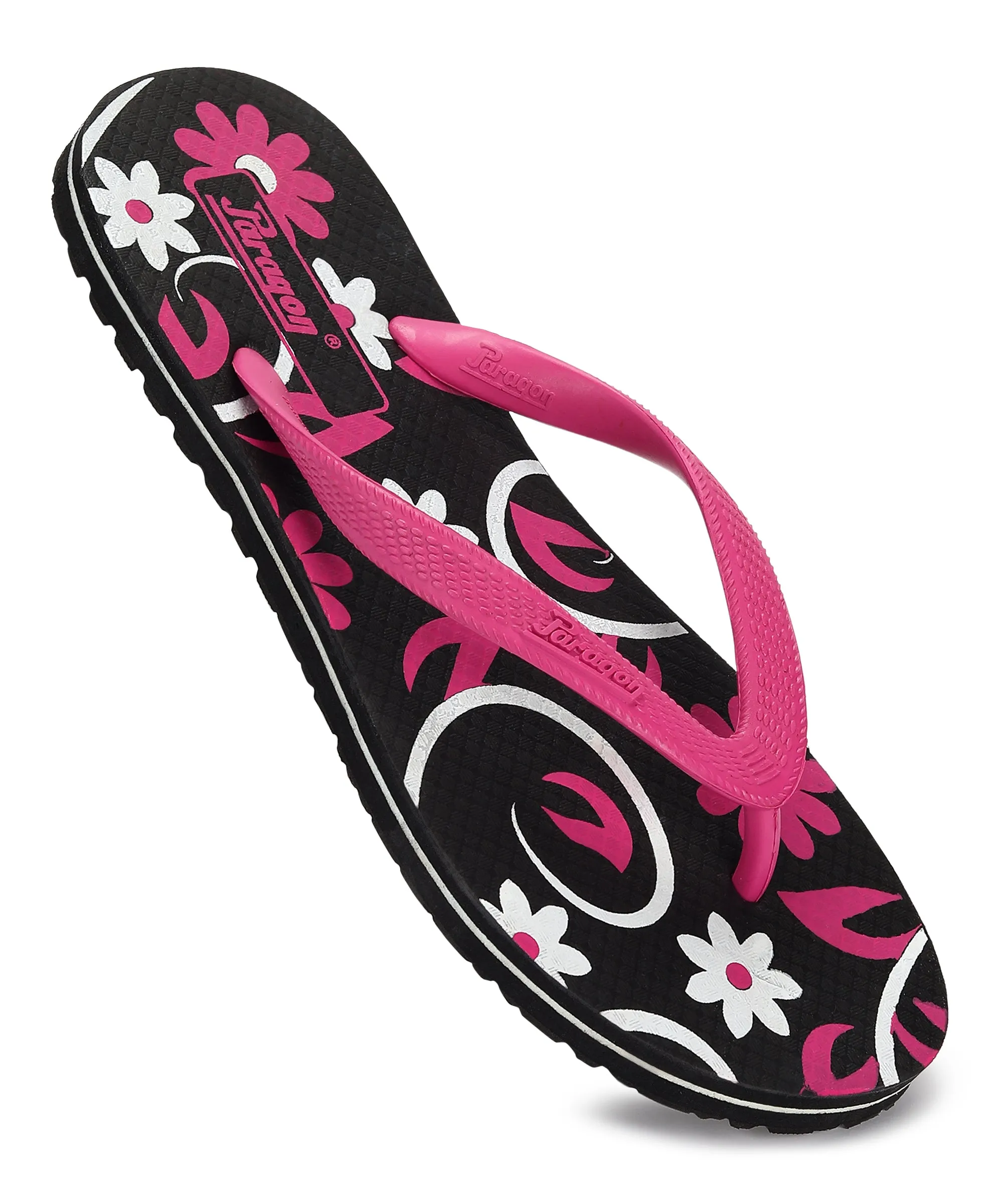 Paragon HWK3737L Women Stylish Lightweight Flipflops | Comfortable with Anti skid soles | Casual & Trendy Slippers | Indoor & Outdoor