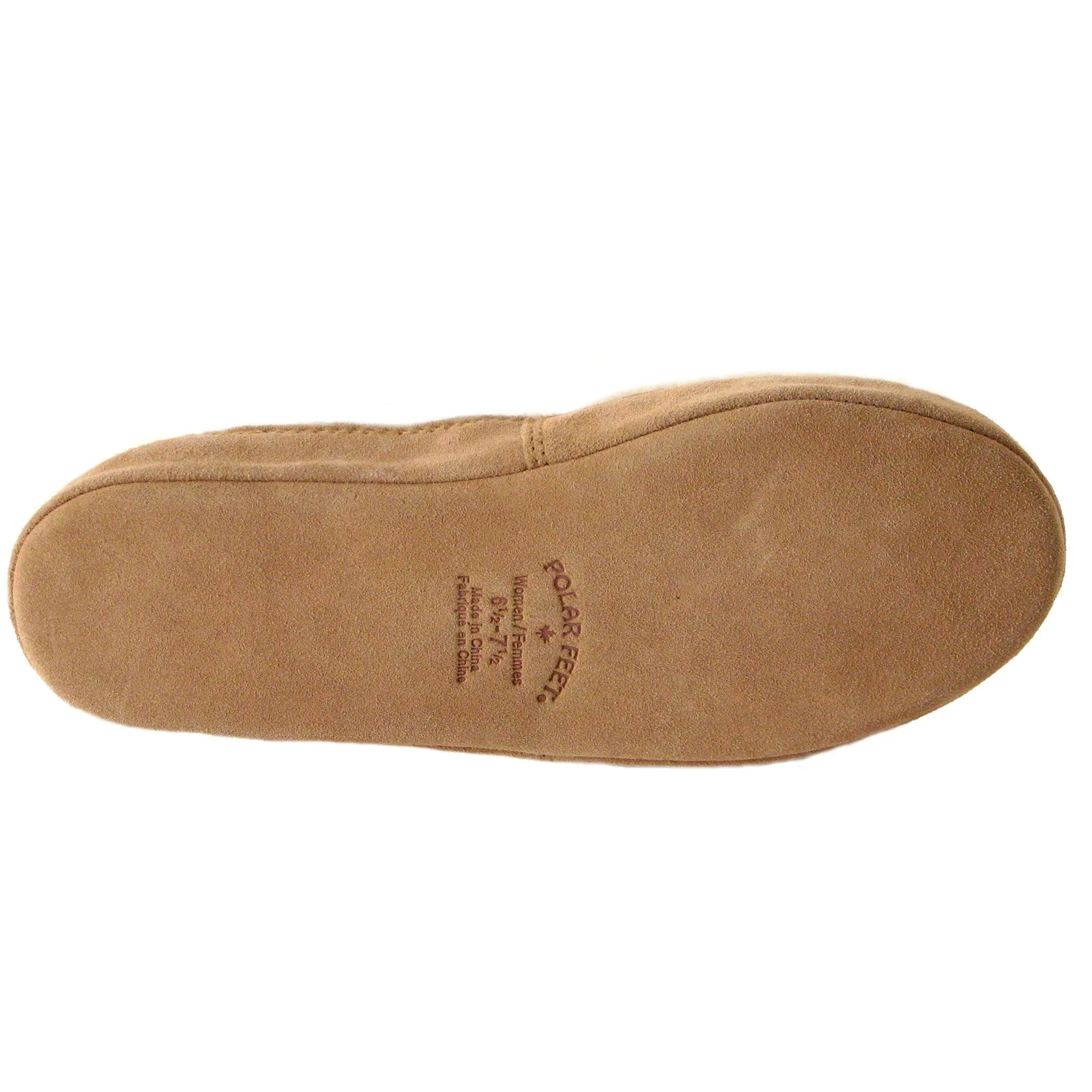 Polar Feet Women's Perfect Mocs - Cream Berber