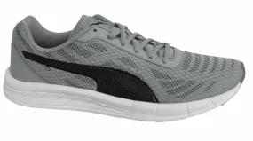 Puma Meteor FS Grey Black White Lace Up Mens Trainers 190309 02 B4B